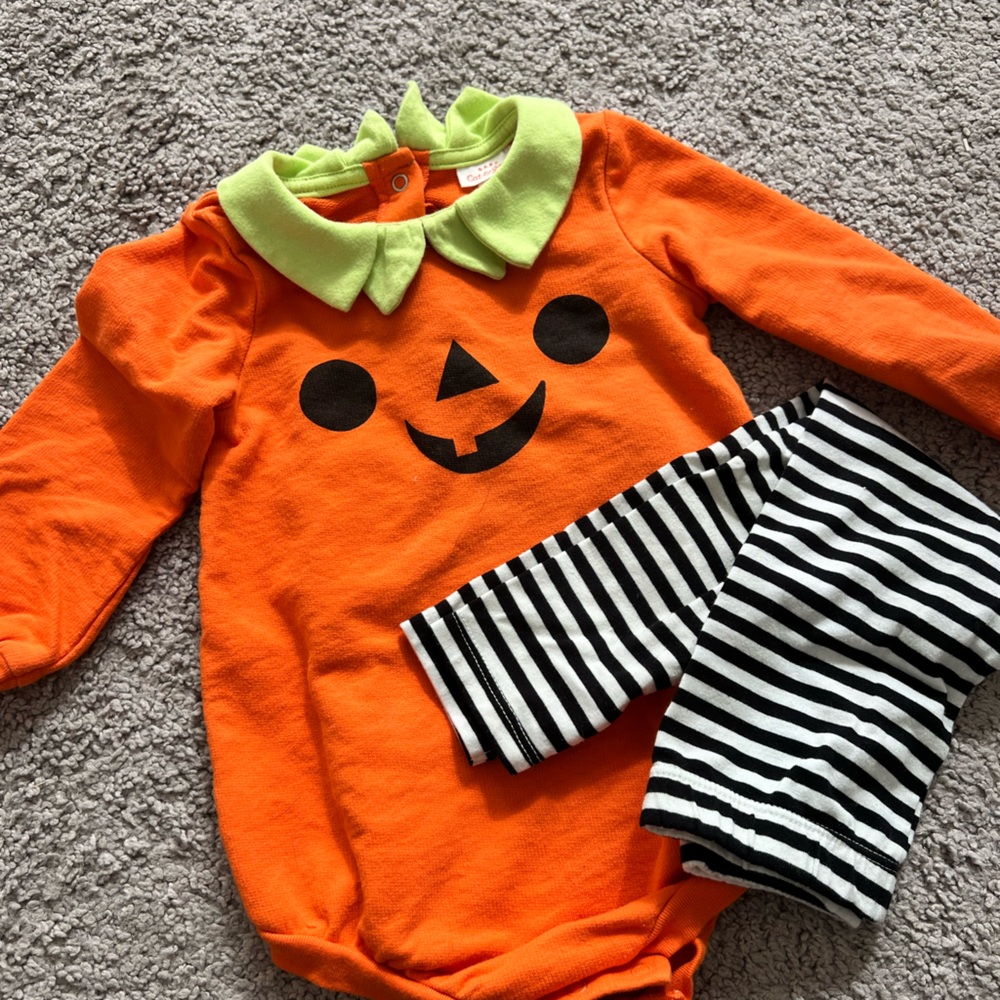 Cat and Jack Pumpkin costume size 18 months